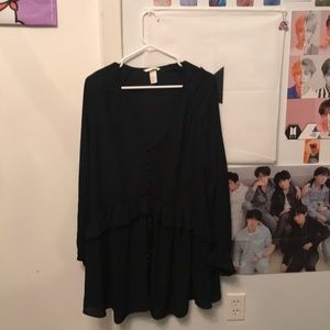 A black blouse